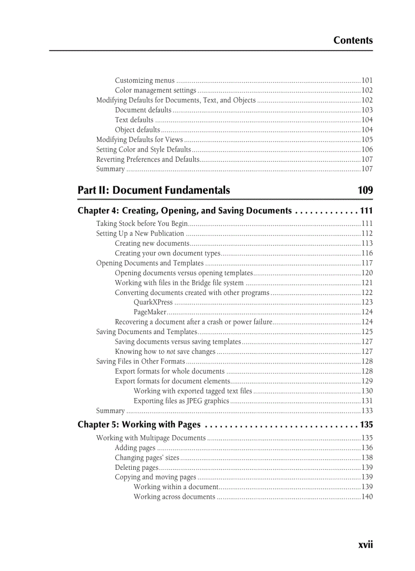 image for page Adobe InDesign CS5 Bible