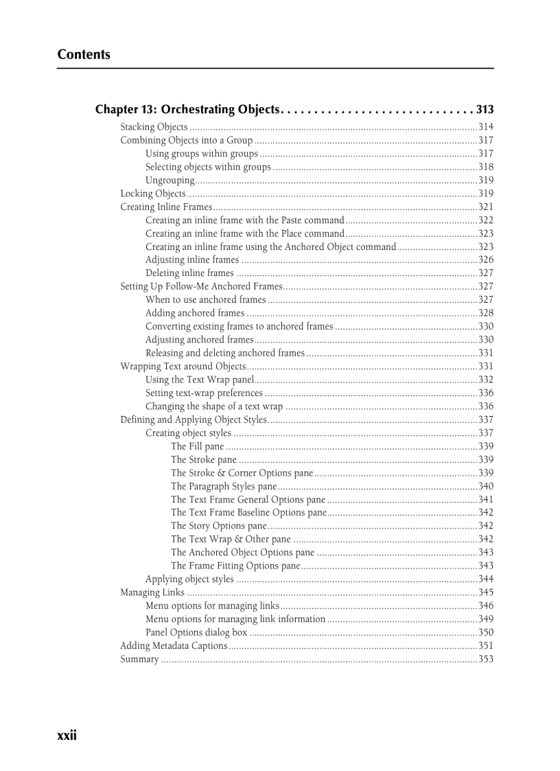 image for page Adobe InDesign CS5 Bible