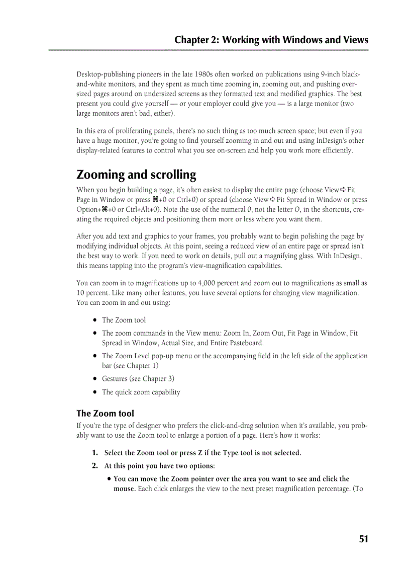 image for page Working with Windows and Views
