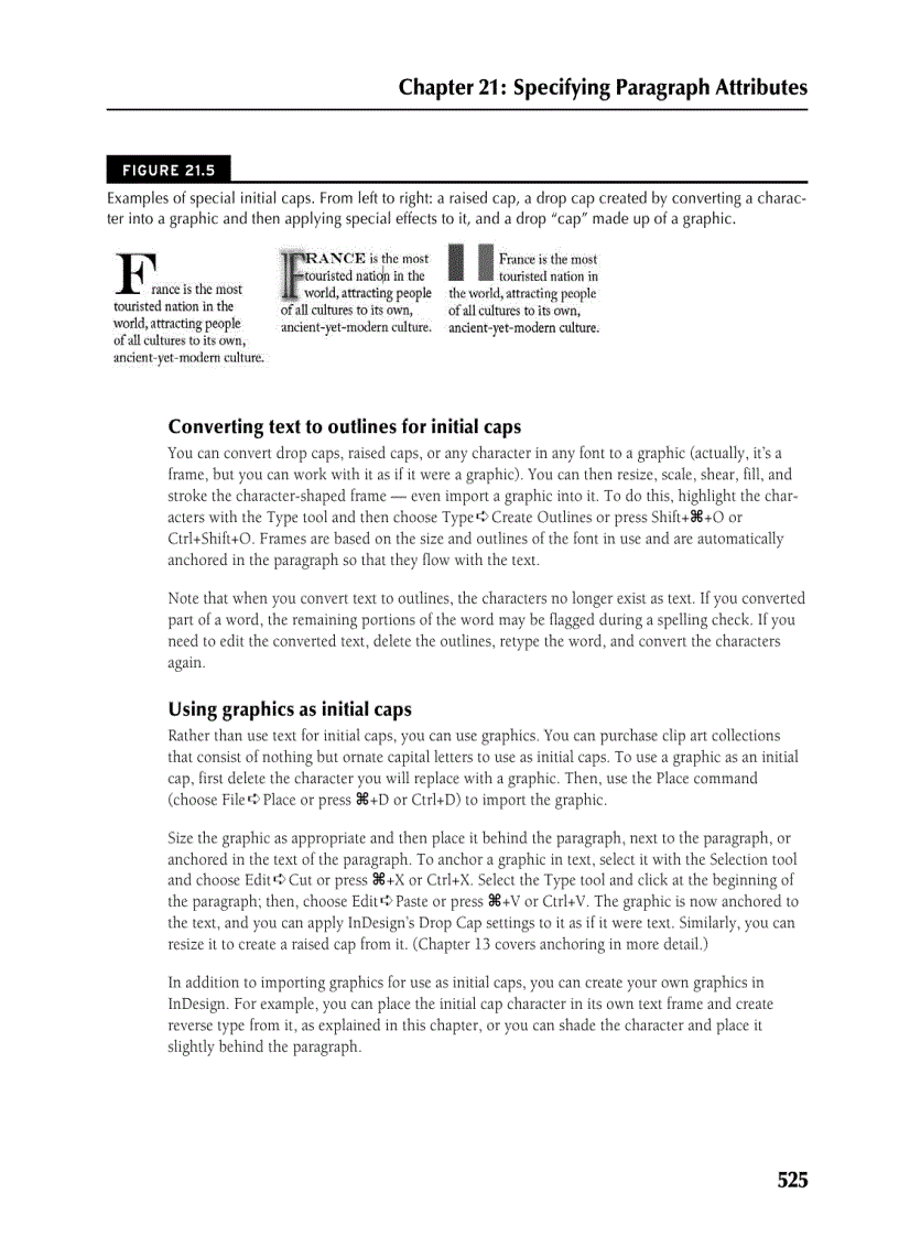 image for page Specifying Paragraph Attributes