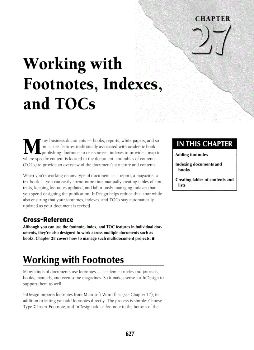 image for page Using Automatic and Custom Text