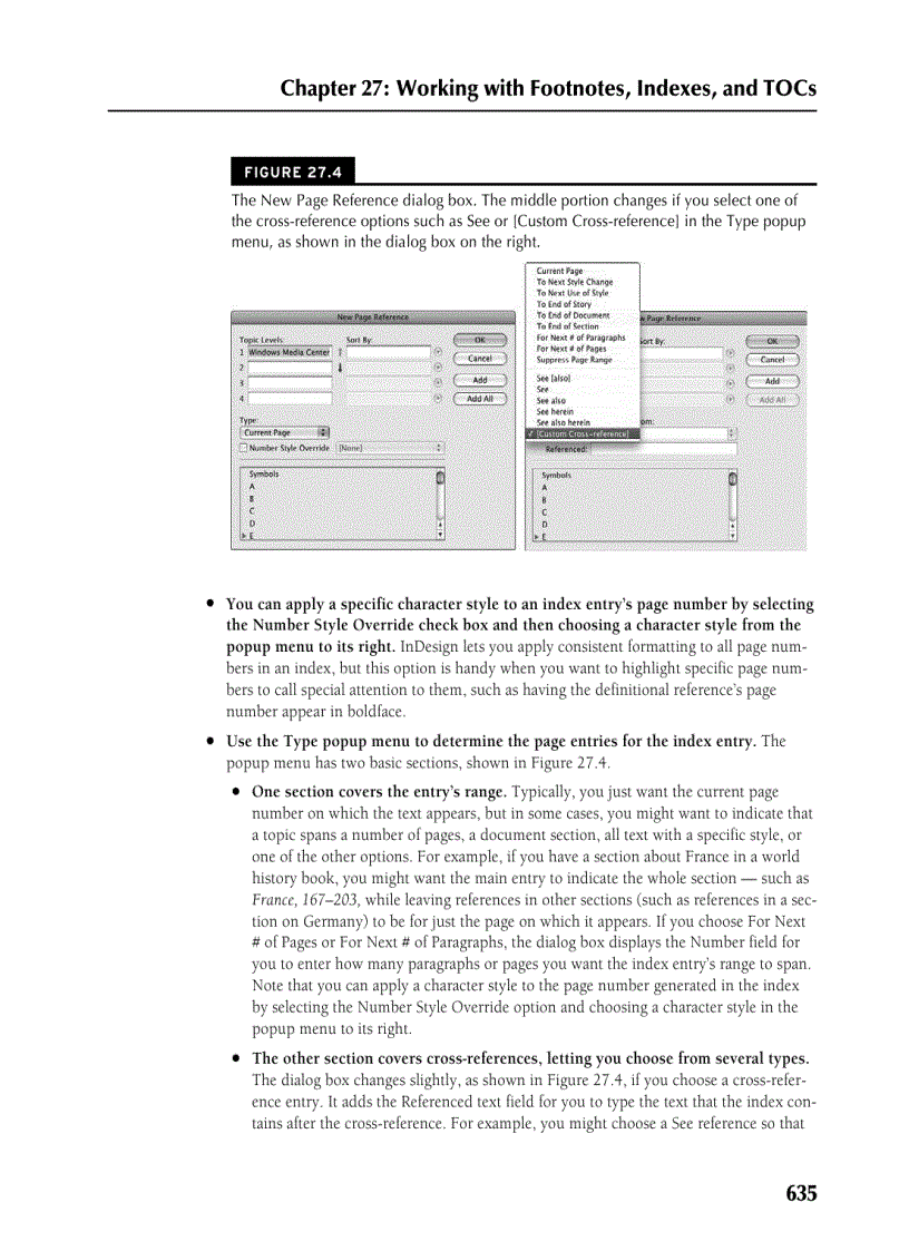 image for page Using Automatic and Custom Text
