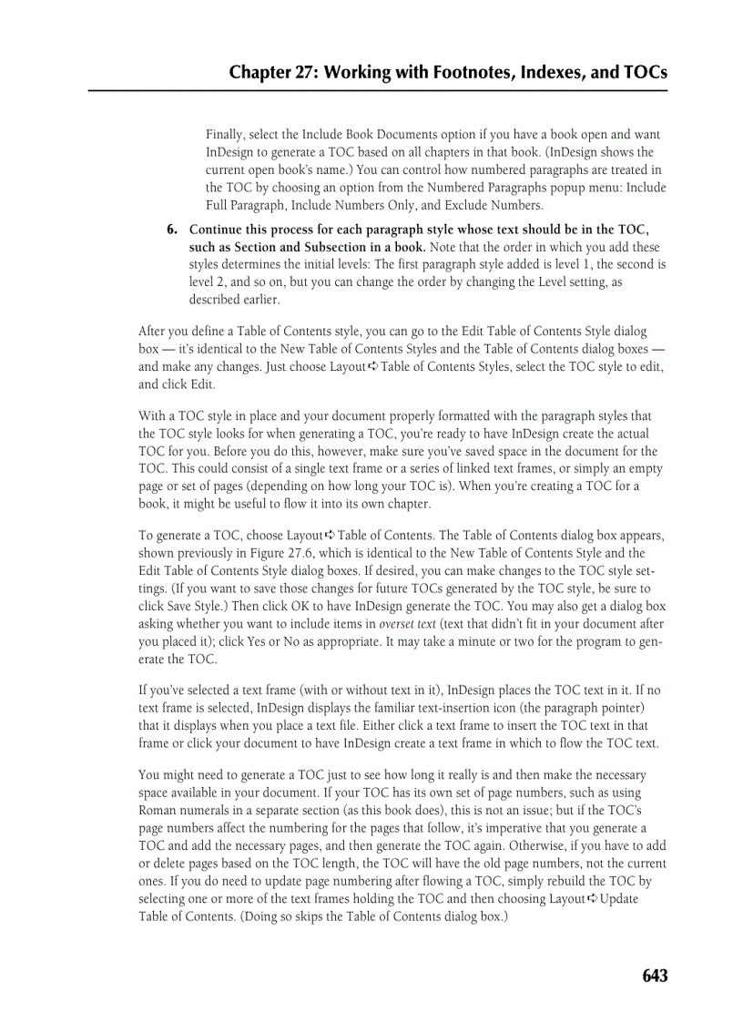 image for page Using Automatic and Custom Text