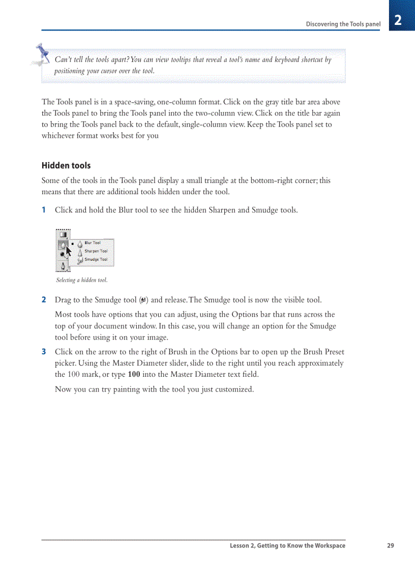 image for page Adding a text layer