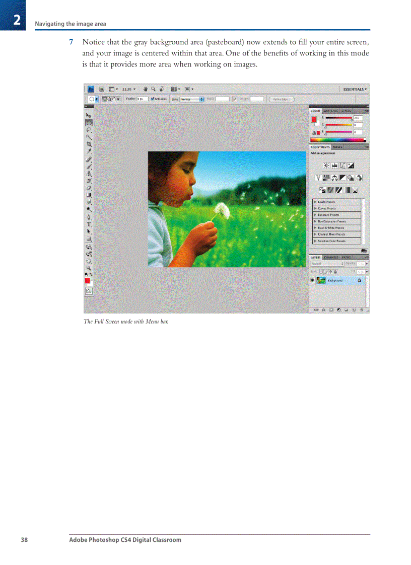 image for page Adding a text layer