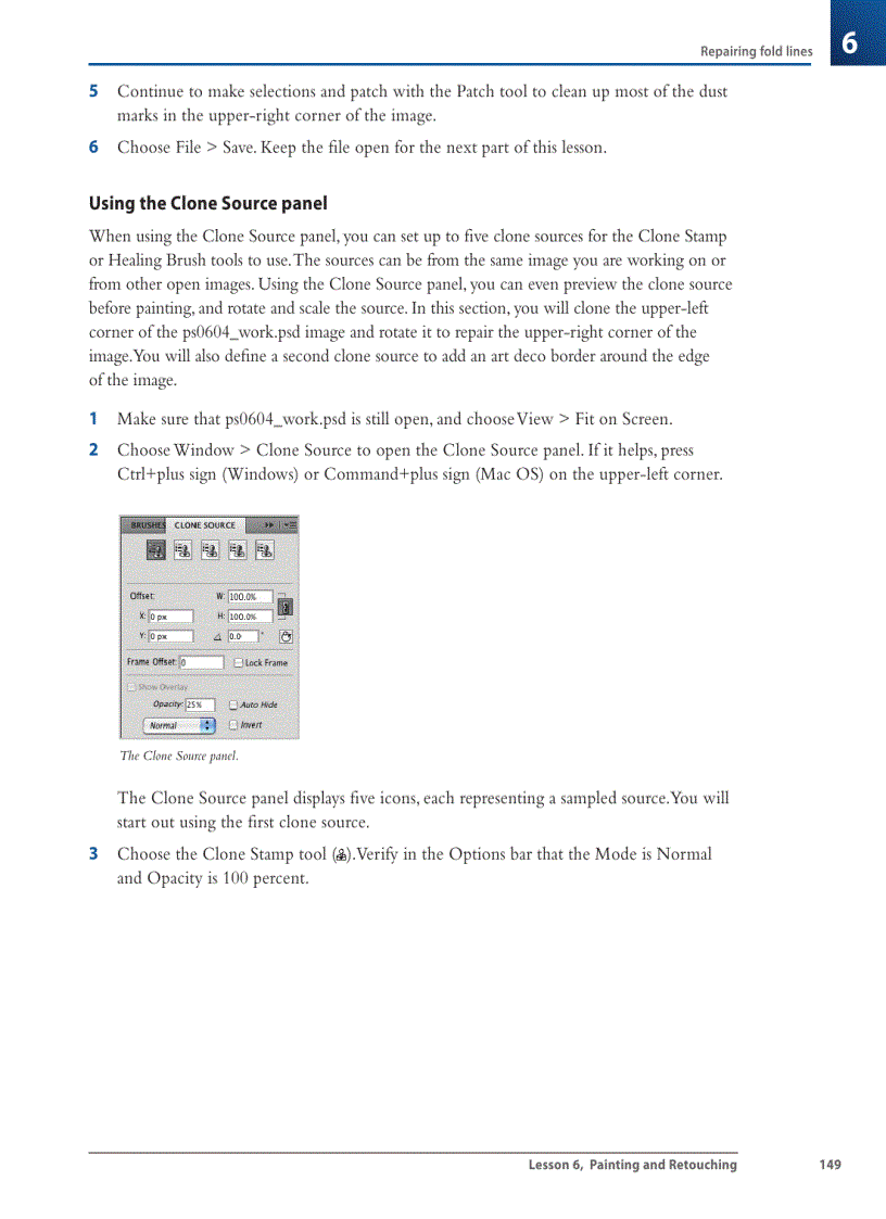 image for page Changing blending modes