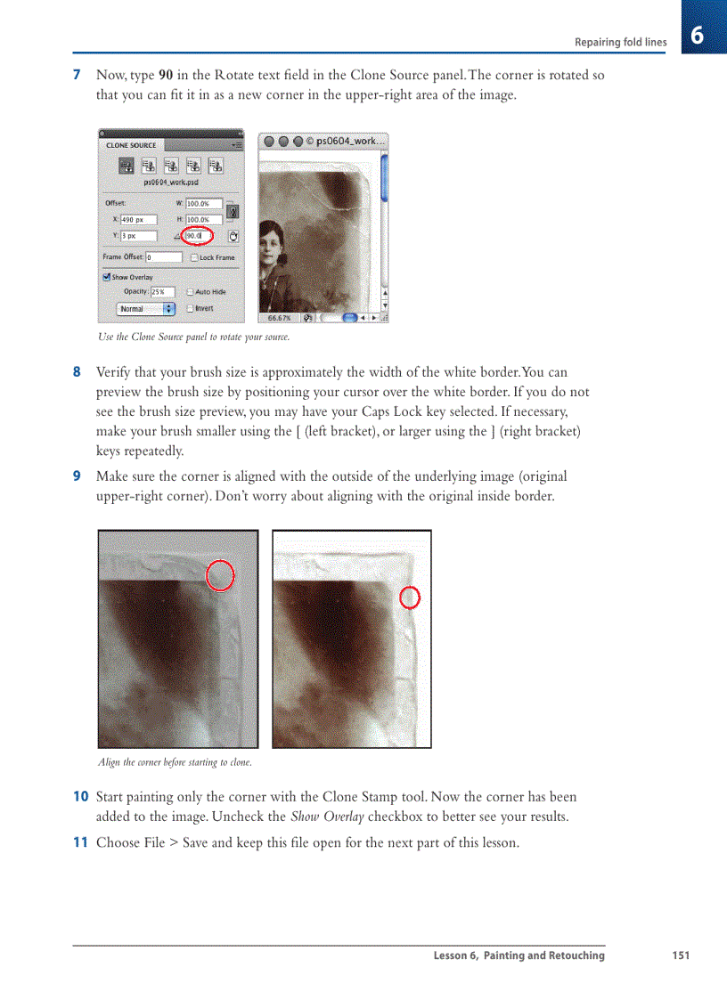 image for page Changing blending modes