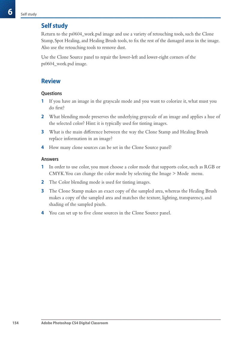 image for page Changing blending modes