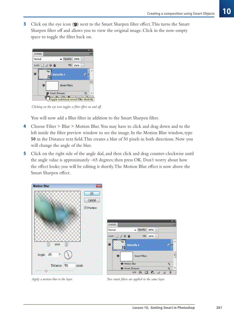 image for page Creating a composition using Smart Objects