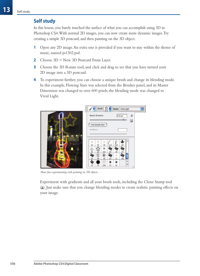 image for page Adjusting the lighting