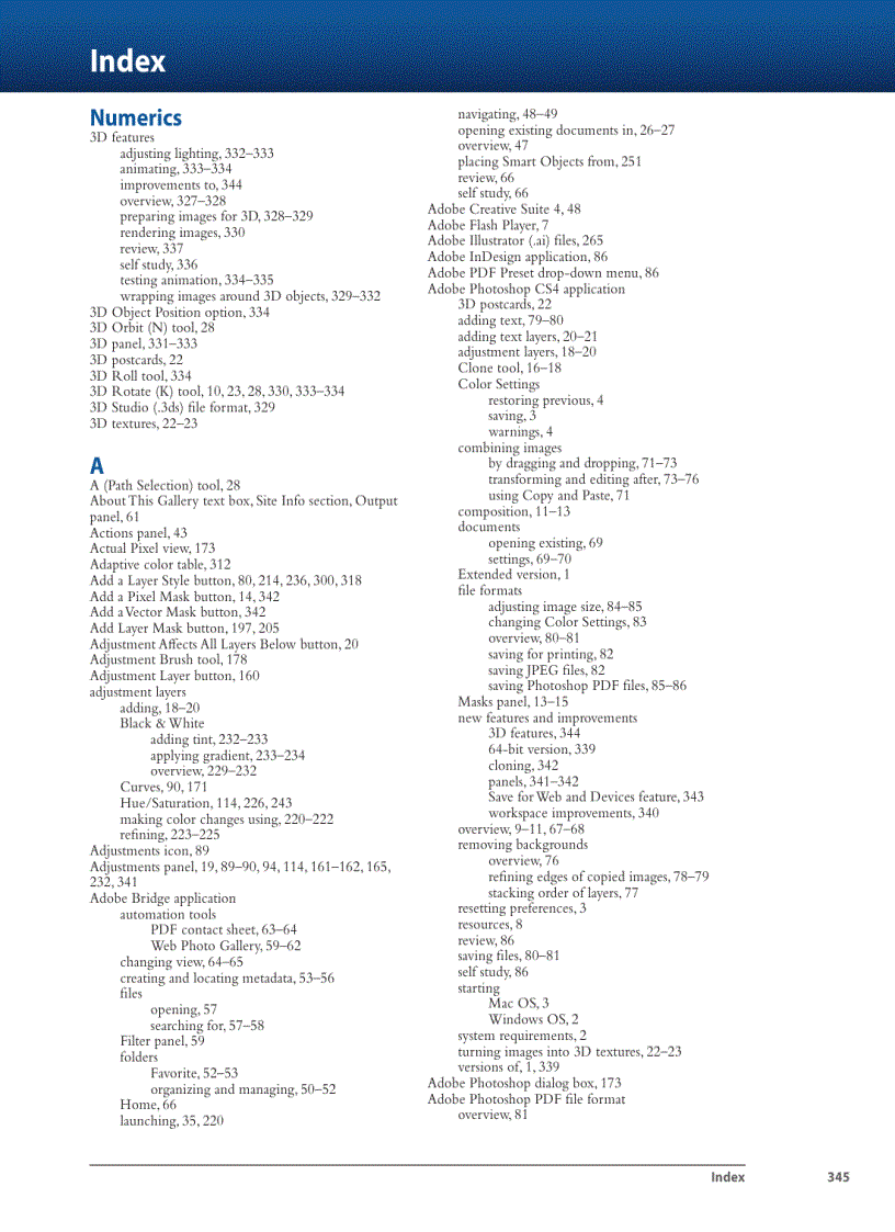image for page Adjusting the lighting