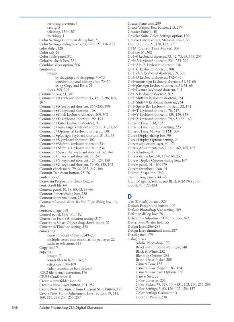 image for page Adjusting the lighting