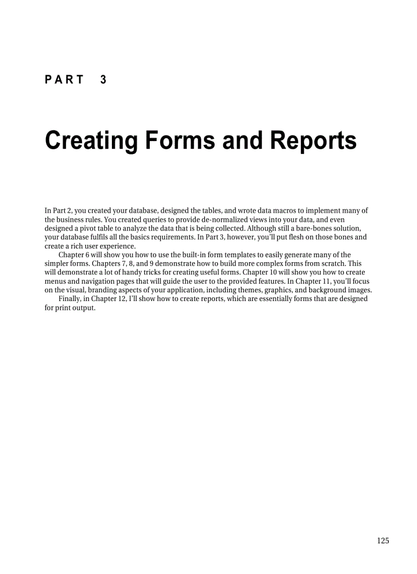 image for page Creating pivottables