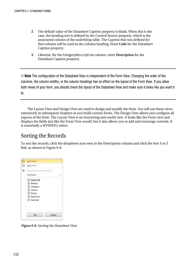 image for page Creating pivottables