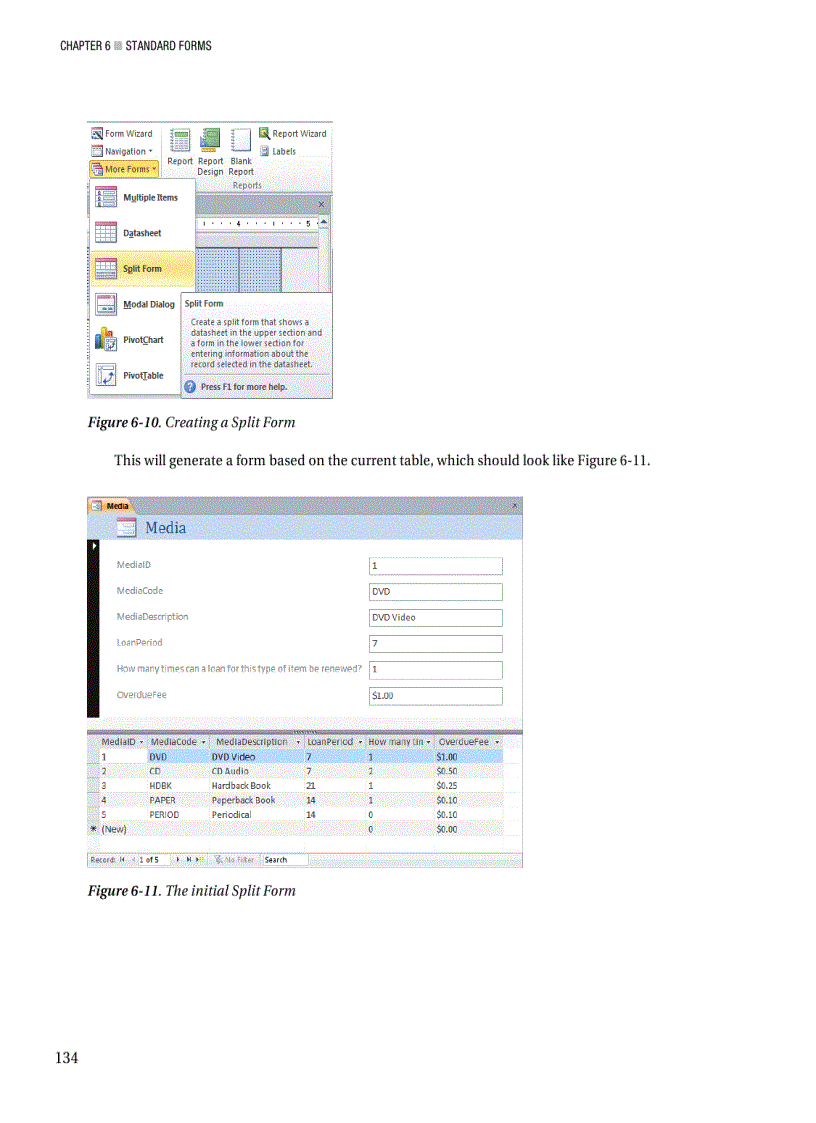 image for page Creating pivottables
