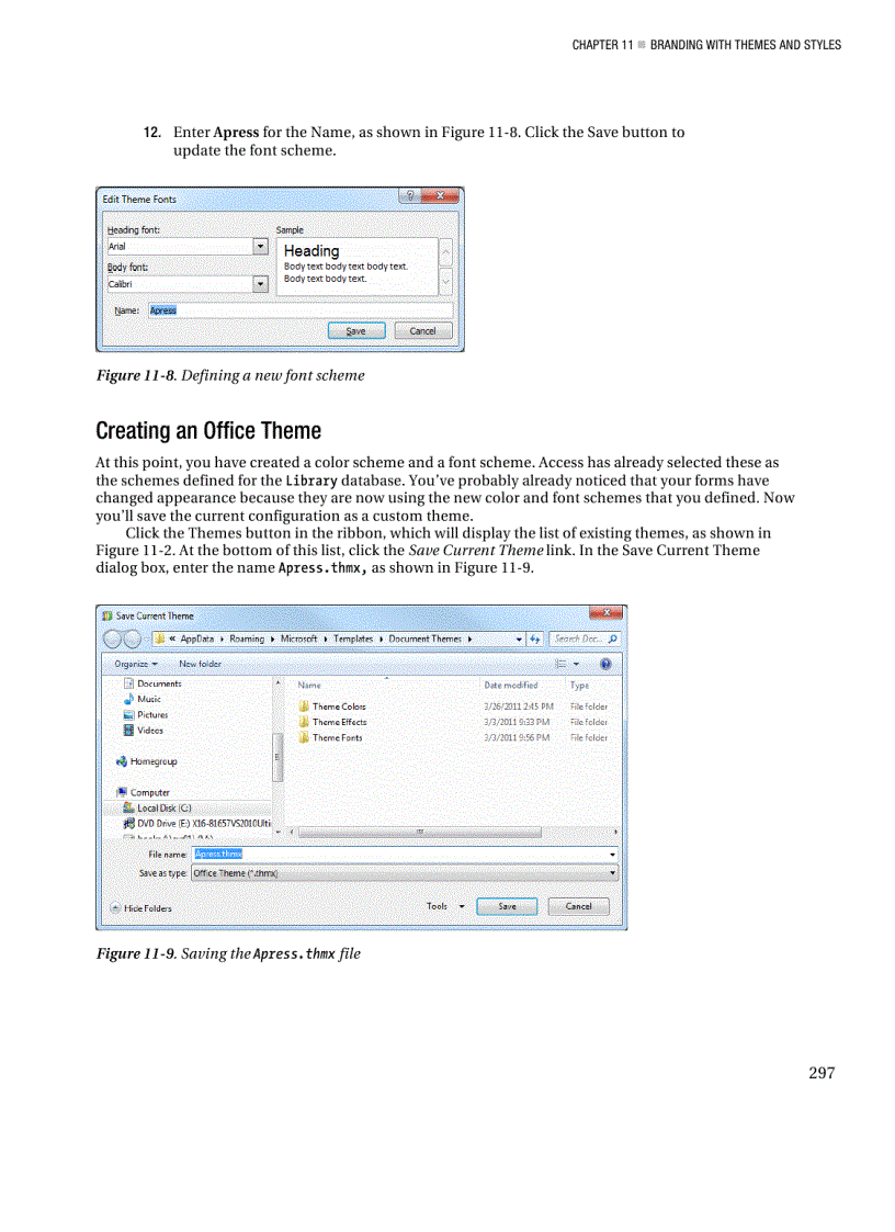 image for page Branding with themes and styles