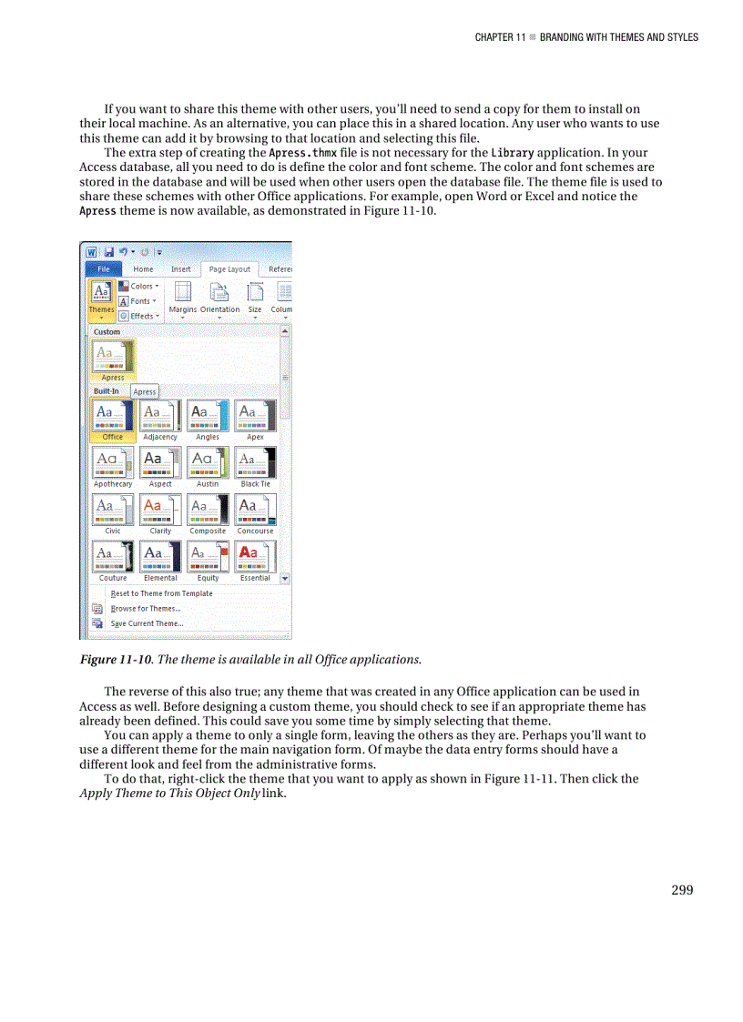 image for page Branding with themes and styles