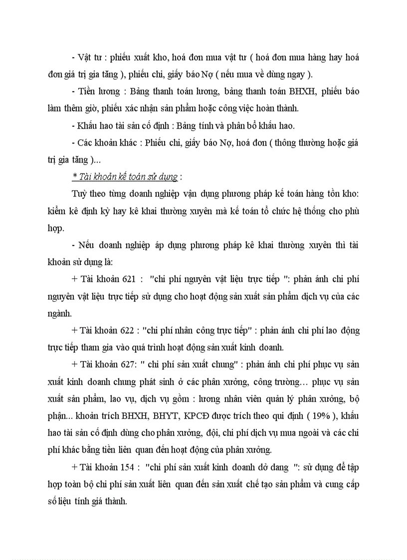 image for page Lý luận chung về công tác kế toán tập hợp chi phí sản xuất và tính giá thành sản phẩm trong các doanh nghiệp sản xuất