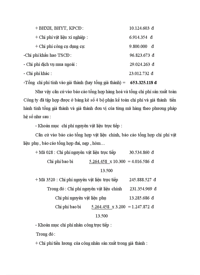 image for page Thực trạng tổ chức công tác kế toán tập hợp chi phí sản xuất và tính giá thành sản phẩm tại công ty TNHH Thế Anh