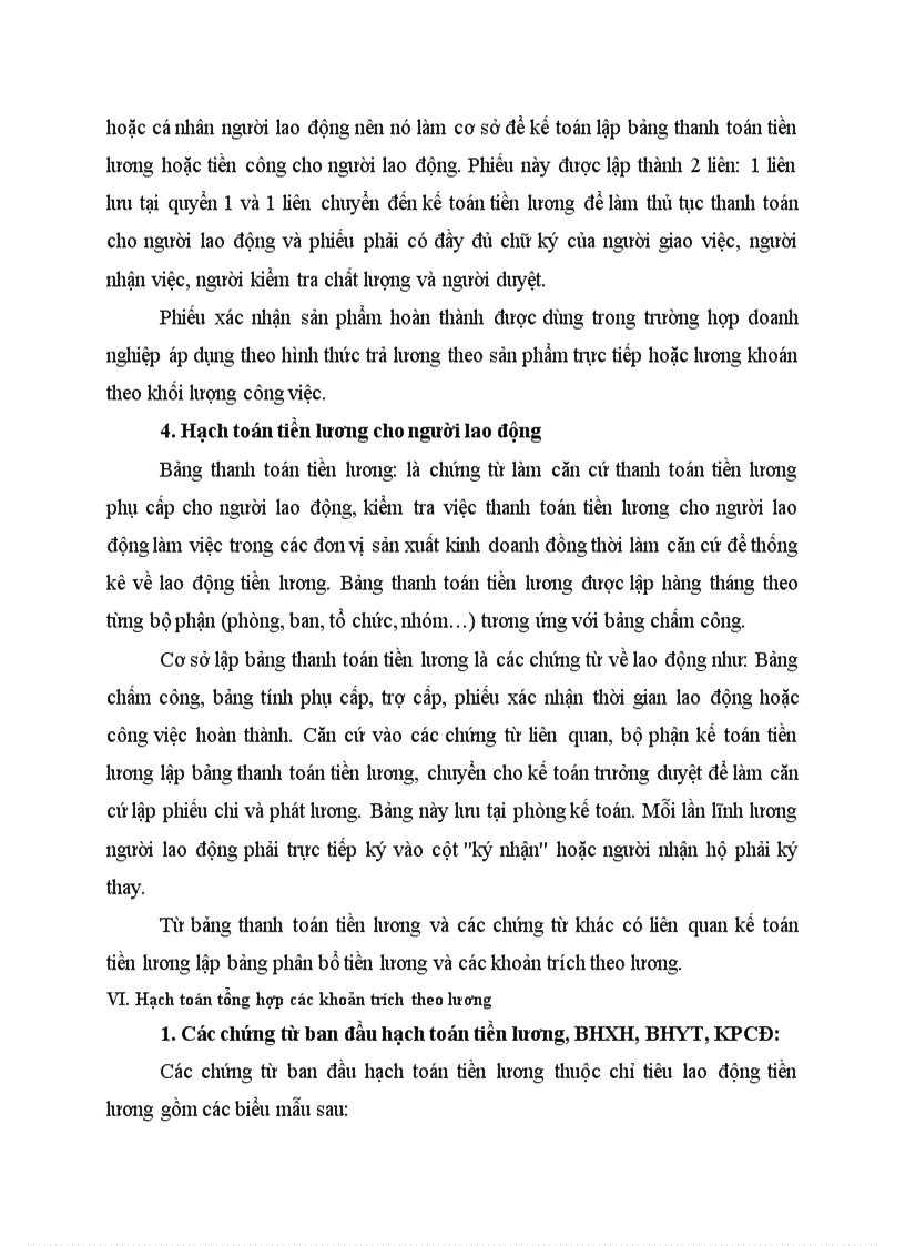 image for page Lý luận chung về hạch toán tiền lương và các khoản trích theo lương trong doanh nghiệp