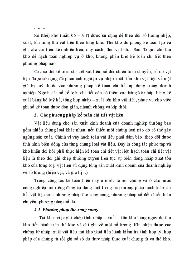 image for page Những vấn đề cơ bản về hạch toán kế toán Nguyên vật liệu trong doanh nghiệp