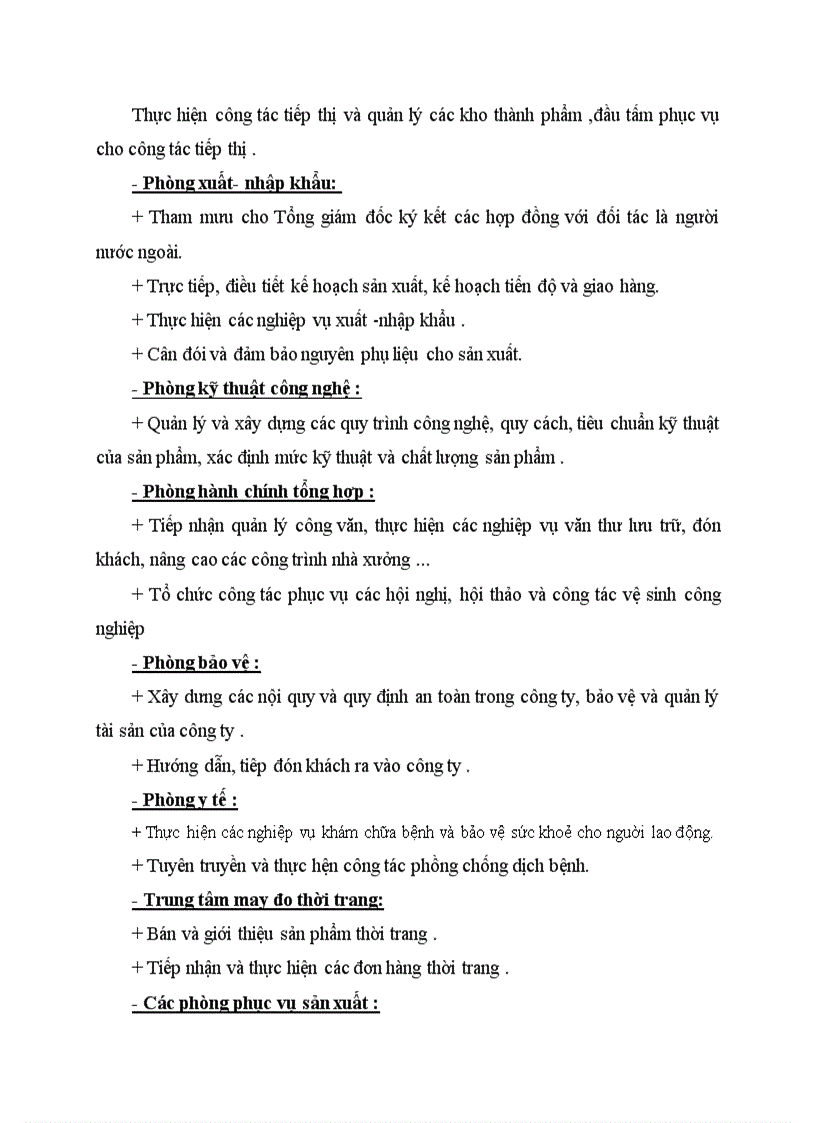 image for page Quá trình hình thành và phát triển của công ty may Thăng Long Xí nghiệp may liên doanh G A