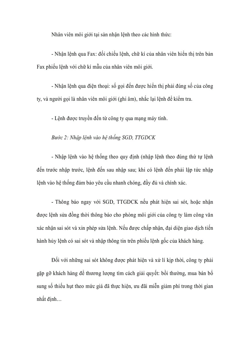 image for page MÔI GIỚI VÀ TỰ DOANH CHỨNG KHOÁN Phần 4