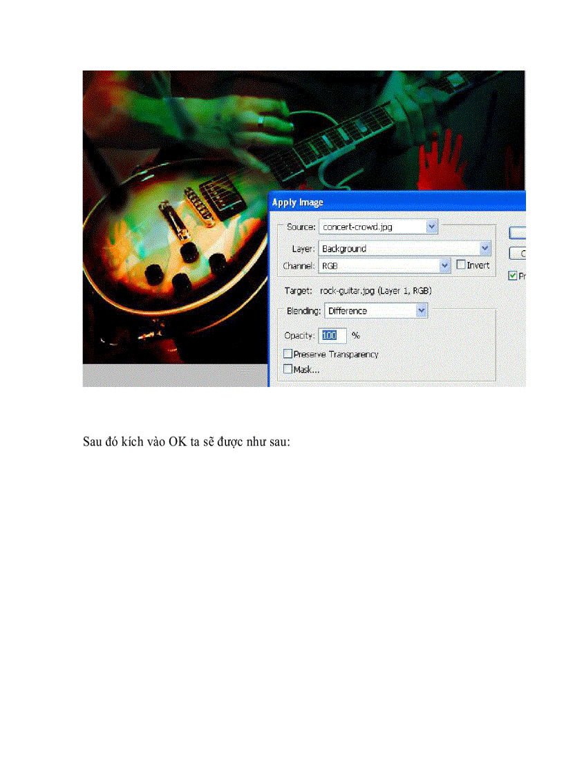 image for page Ghép lồng 2 hình sử dụng Apply Image