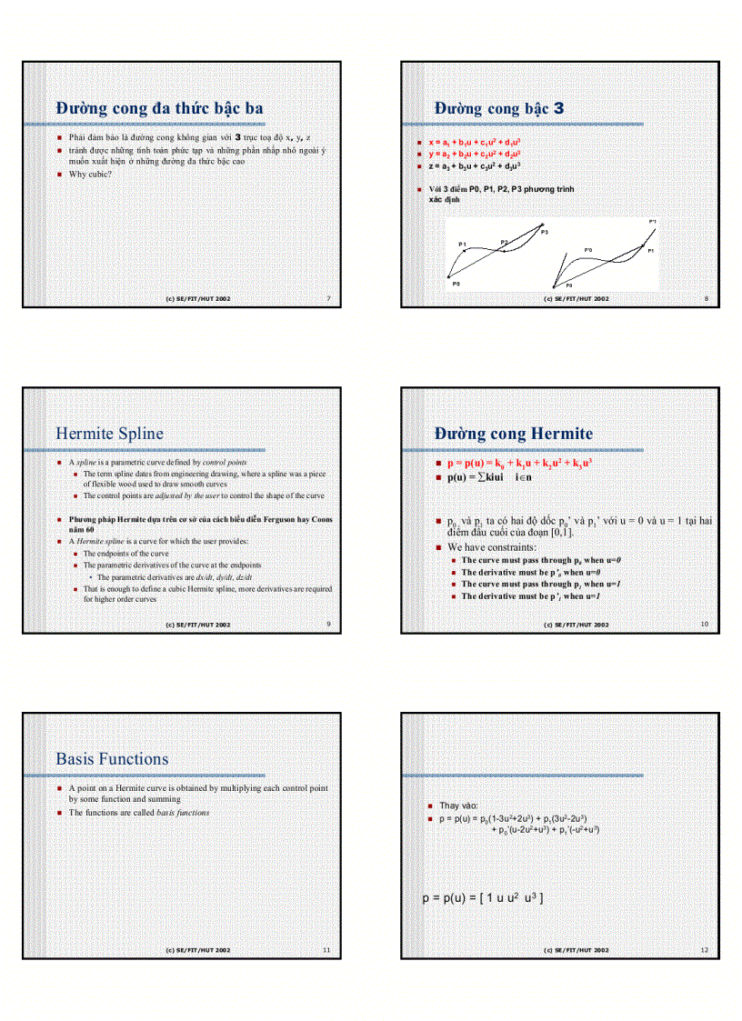 image for page Đường cong trong không gian 3D CURVE
