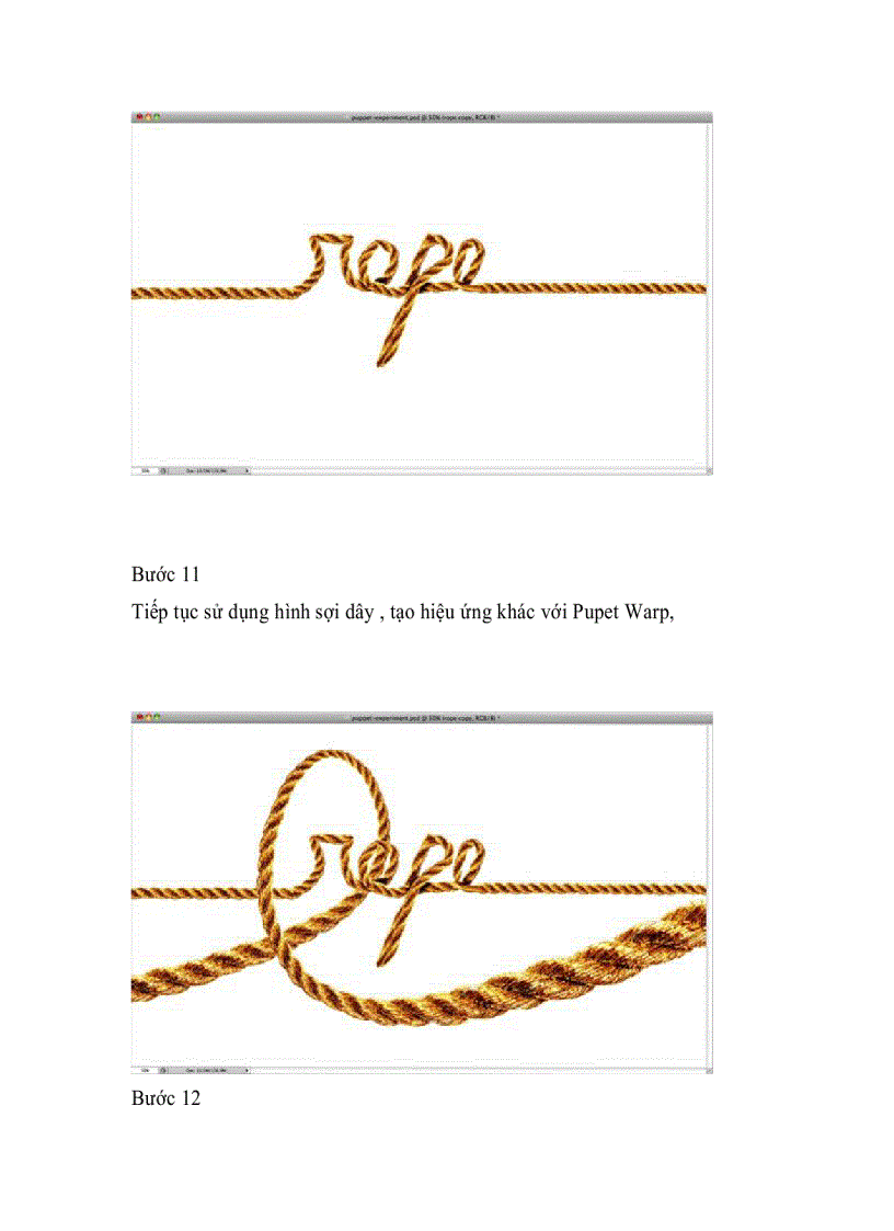 image for page Giới Thiệu Cộng cụ Puppet Warp Mới của Photoshop CS5