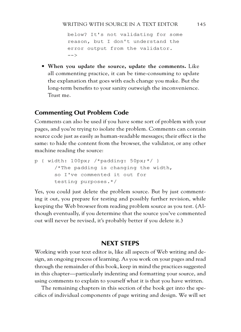 image for page Writing with source in a text editor
