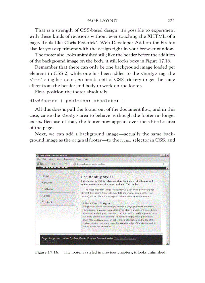 image for page Page layout