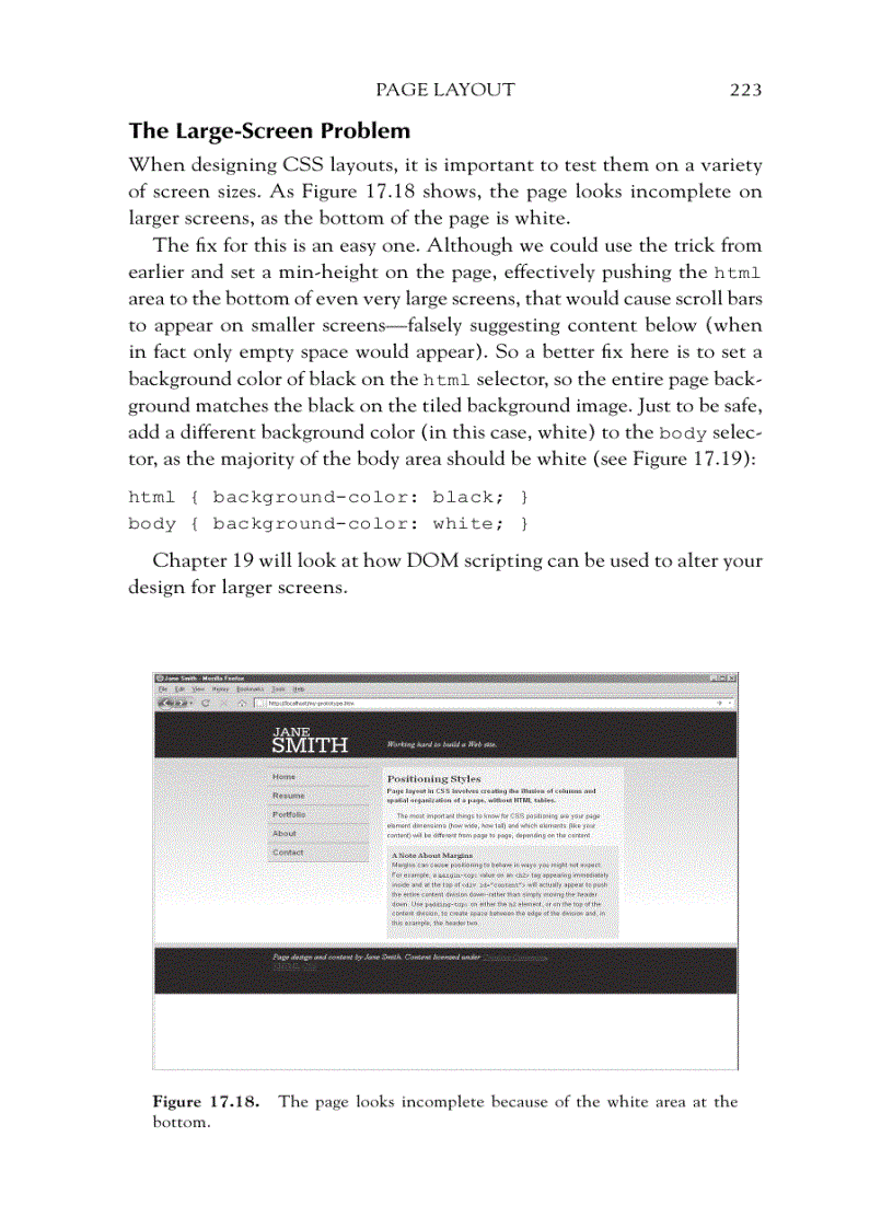 image for page Page layout