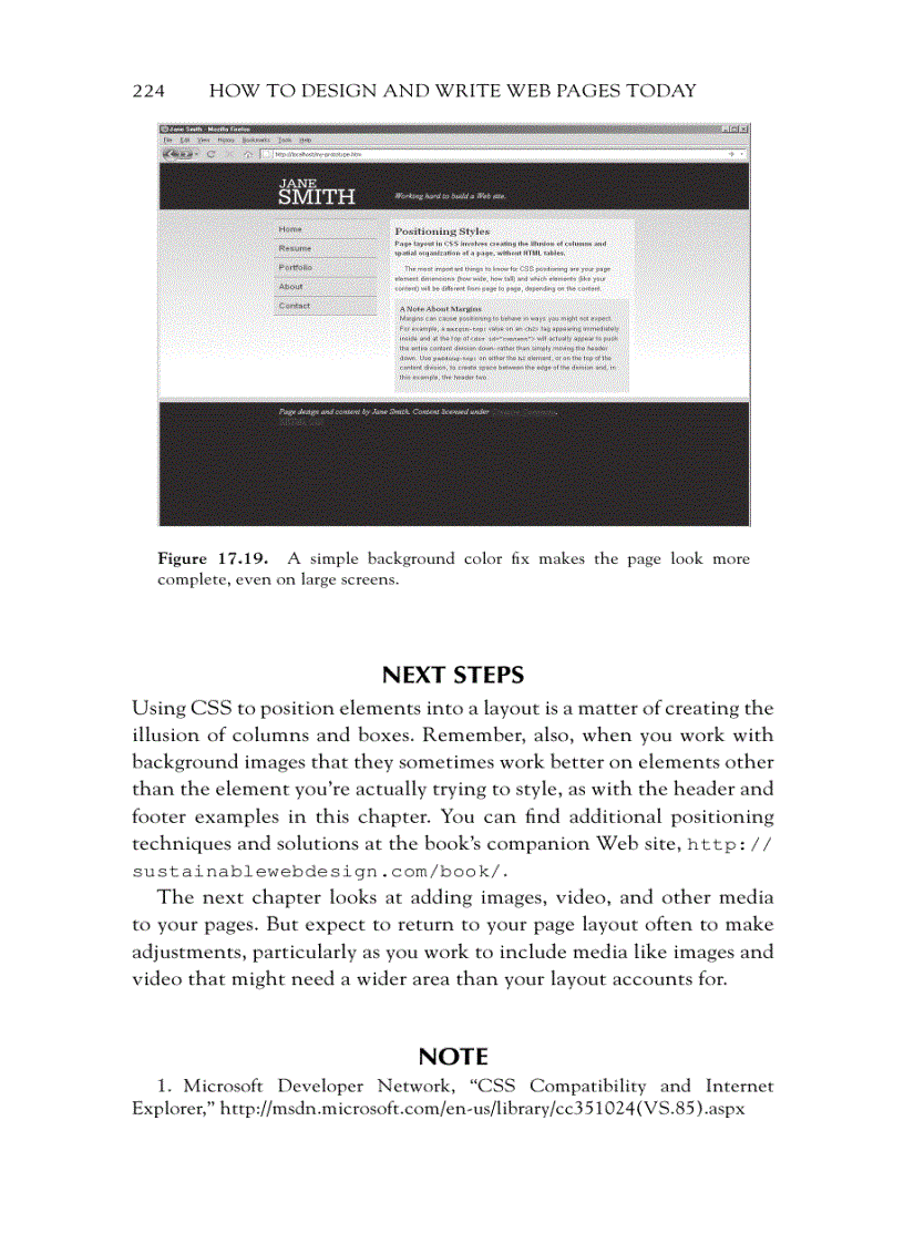 image for page Page layout