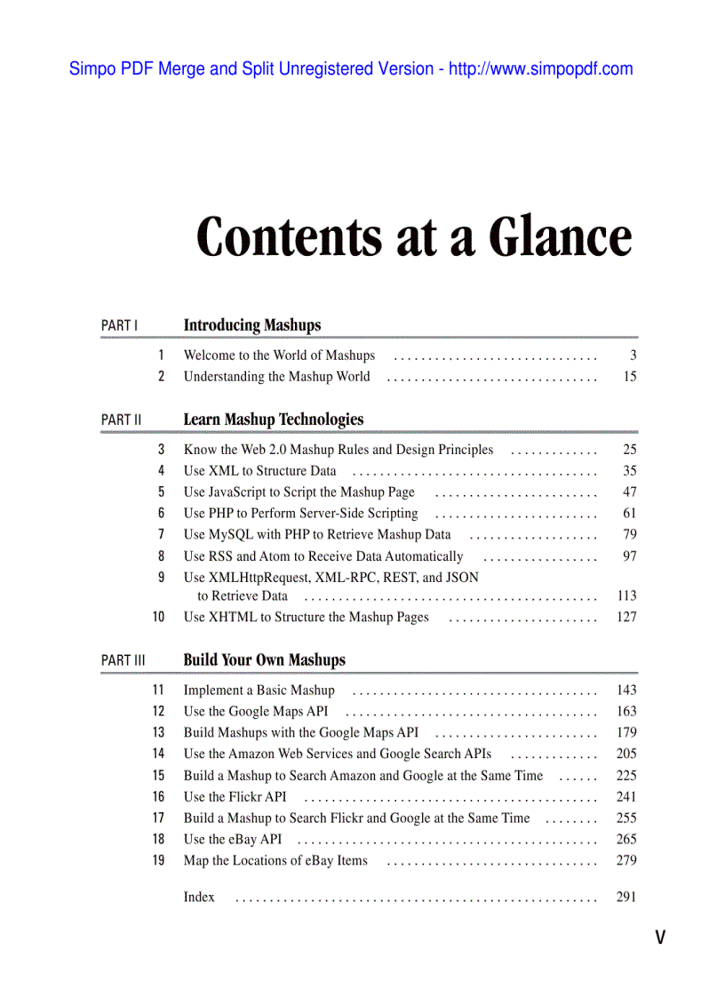 image for page Introducing Mashups