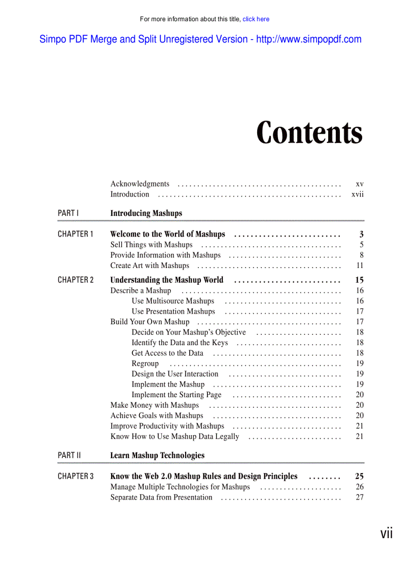 image for page Introducing Mashups