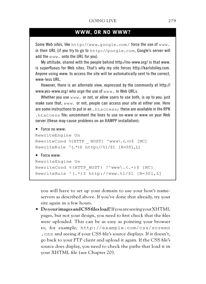 image for page Going Live