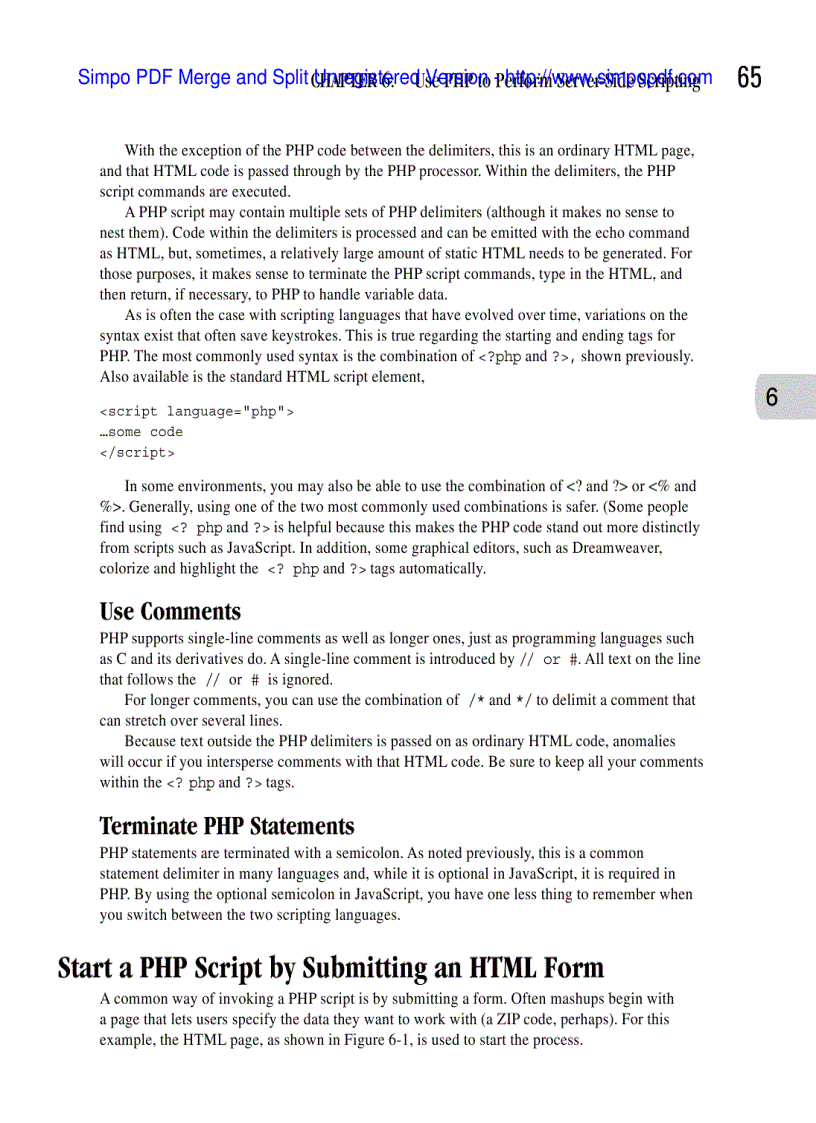 image for page Use JavaScript to Script the Mashup Page