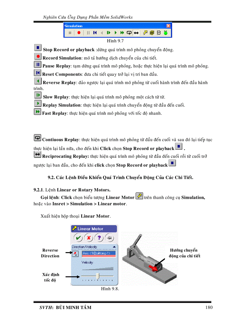 image for page Mô Phỏng Chuyển Động Của Các Bộ Phận Trong Cơ Cấu Lắp Ghép