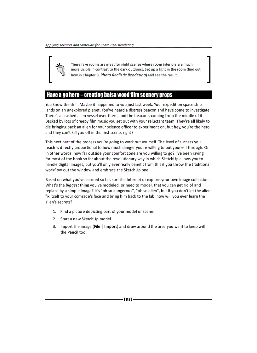 image for page Applying Textures and Materials for Photo Real Rendering