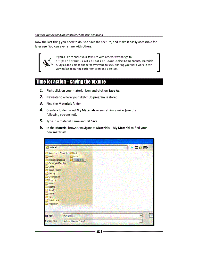 image for page Applying Textures and Materials for Photo Real Rendering