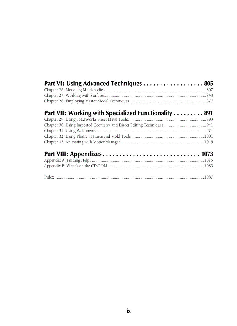 image for page SolidWorks Basics