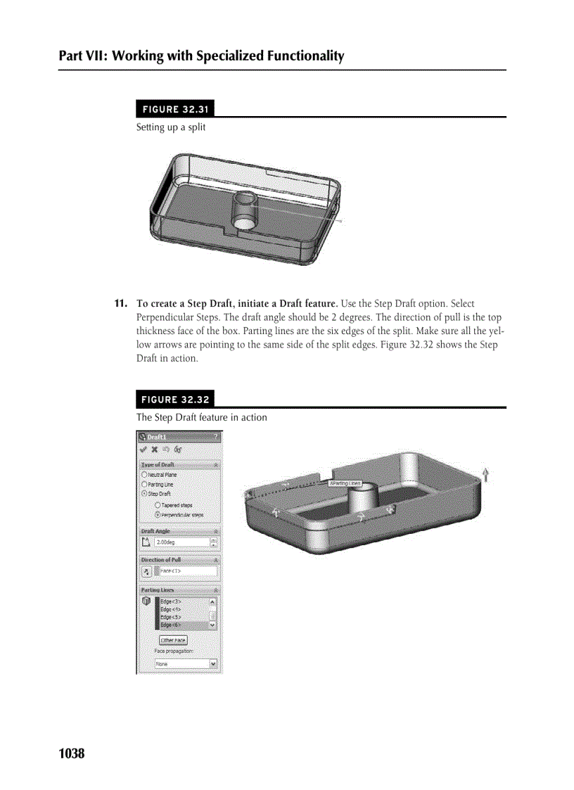 image for page Using Plastic Features and Mold Tools