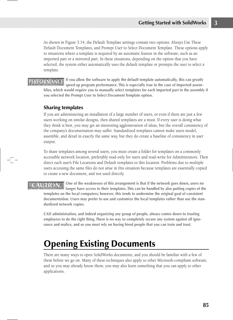 image for page Getting Started with SolidWorks