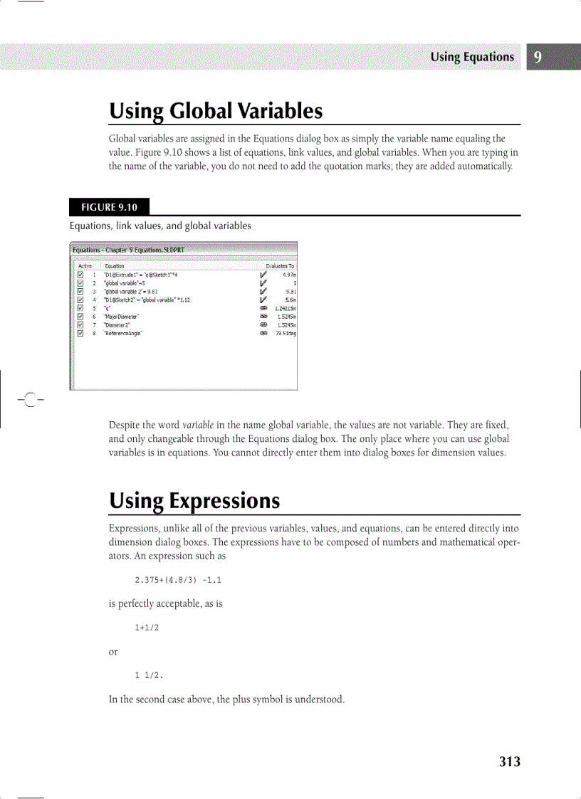 image for page Using Equations