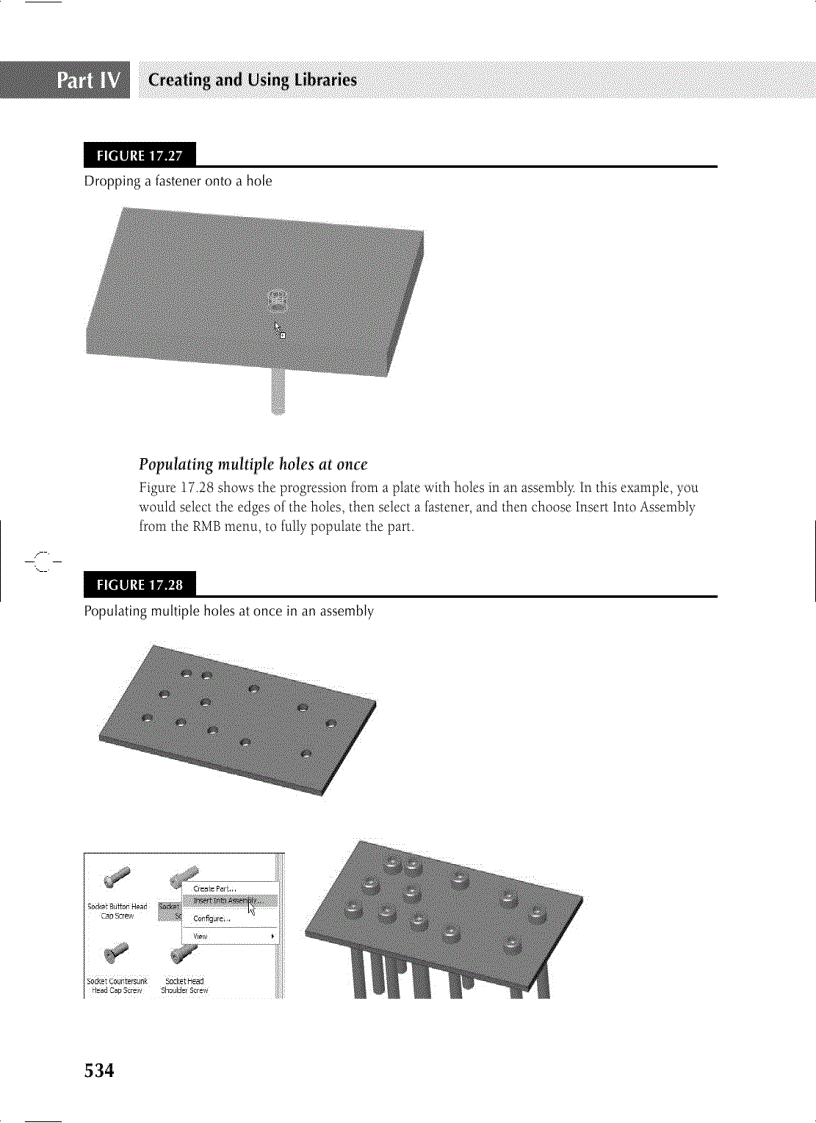 image for page Using Hole Wizard and Toolbox