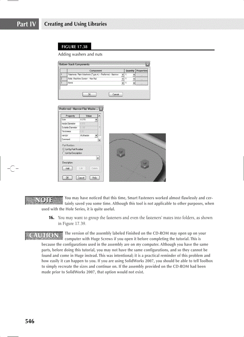 image for page Using Hole Wizard and Toolbox