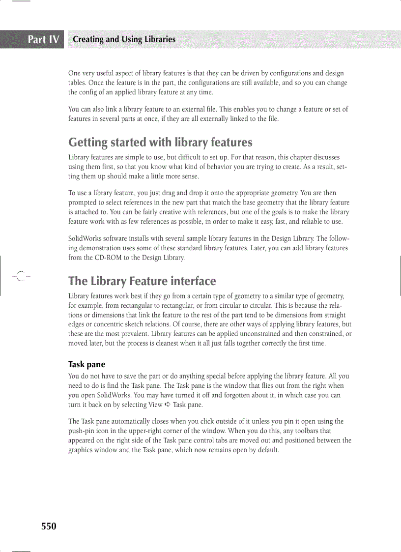 image for page Using Hole Wizard and Toolbox