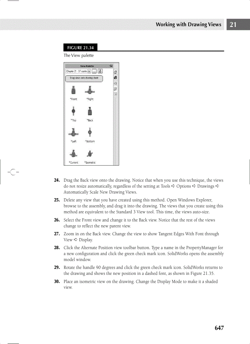 image for page Working with Drawing Views