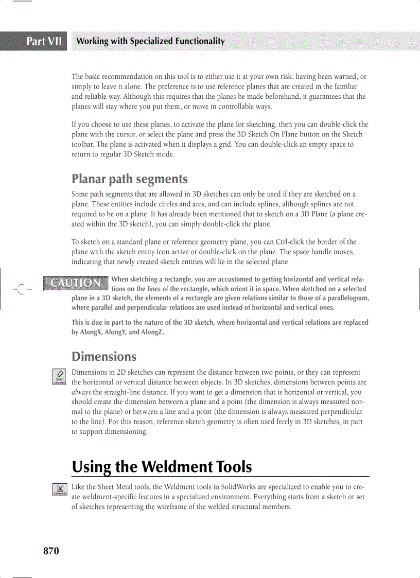 image for page Working with Specialized Functionality